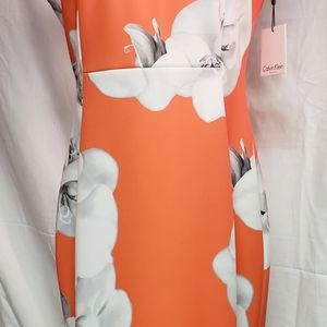 Calvin Klein sleeveless dress NWT! Sz. 14